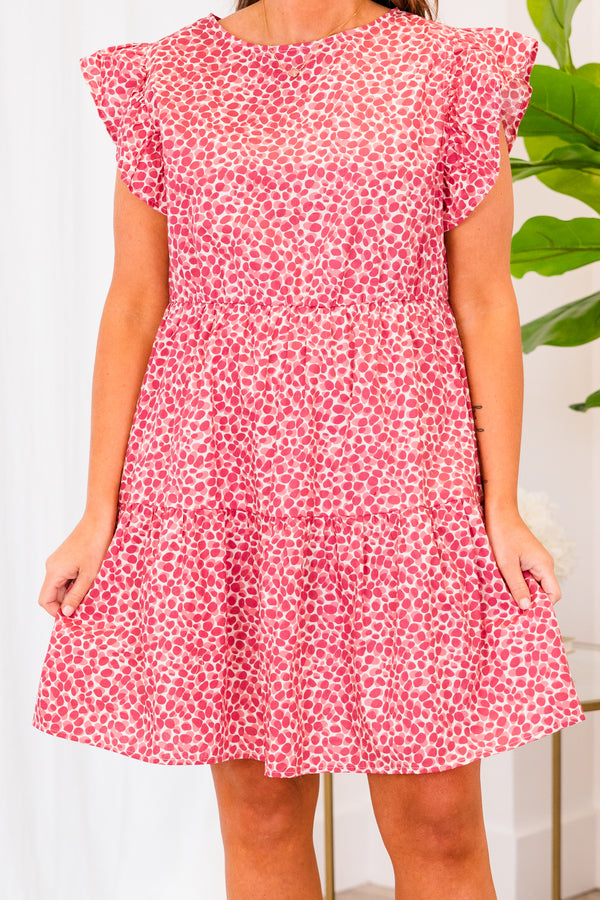 Adorably Yours Dress, Pink