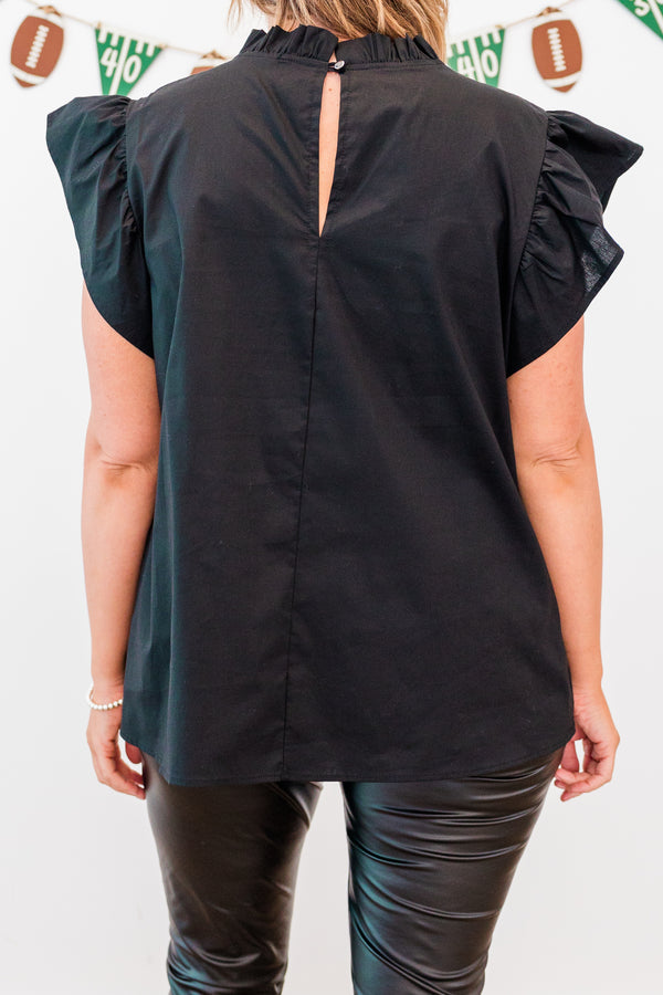 All The Spirit Top, Black-Red