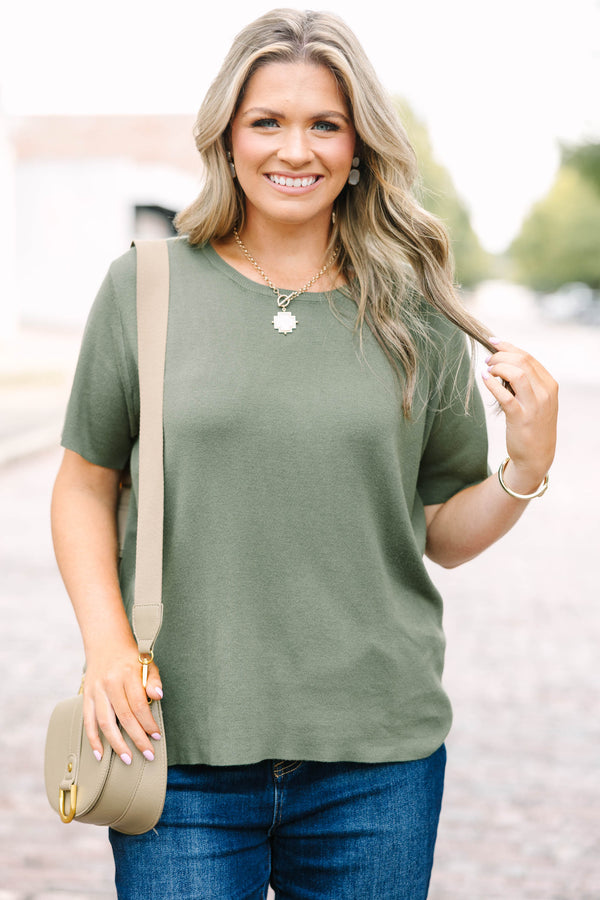 Always Yours Sweater, Olive