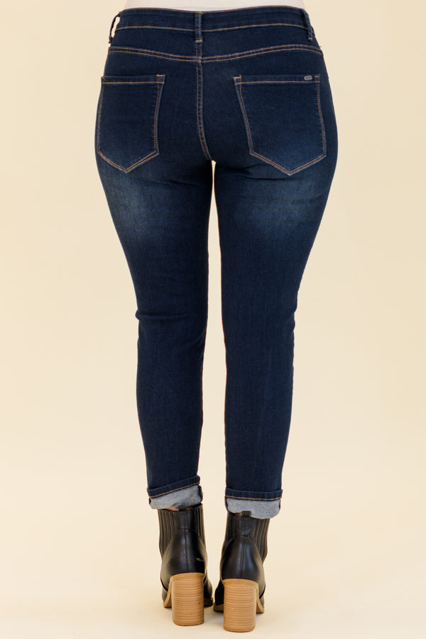 Casting Shadows Skinny Jeans, Dark Wash