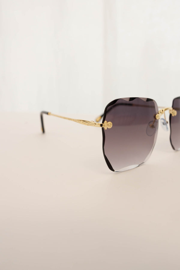 Chic Soul plus size clothing, trendy sunglasses with gold detailing
