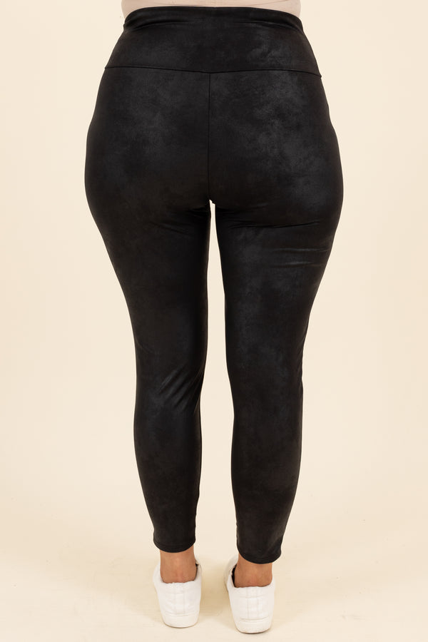 Dance With The People Leggings, Black