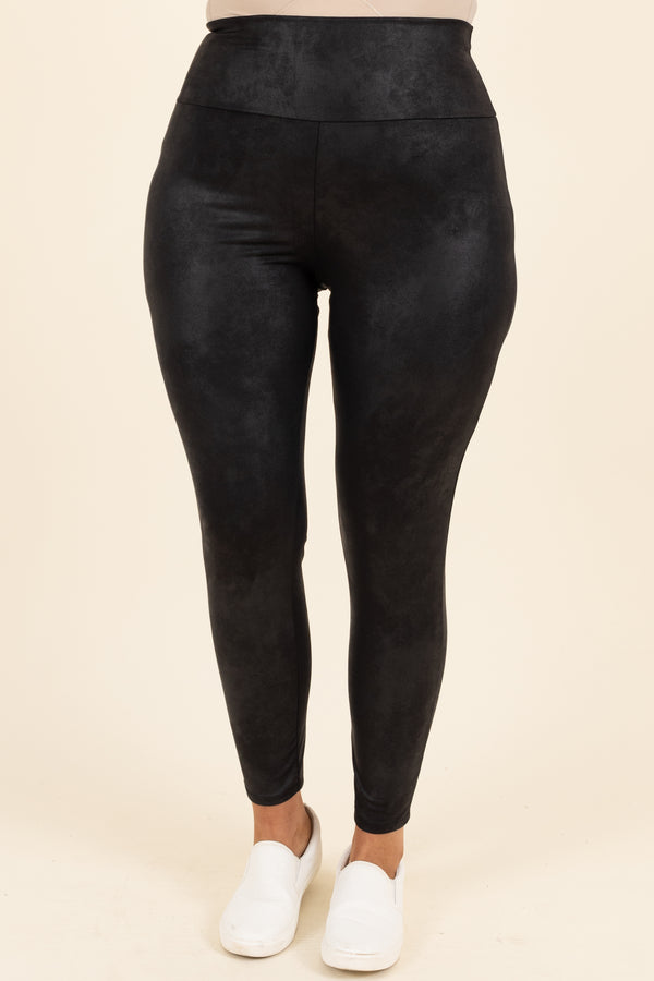 Dance With The People Leggings, Black