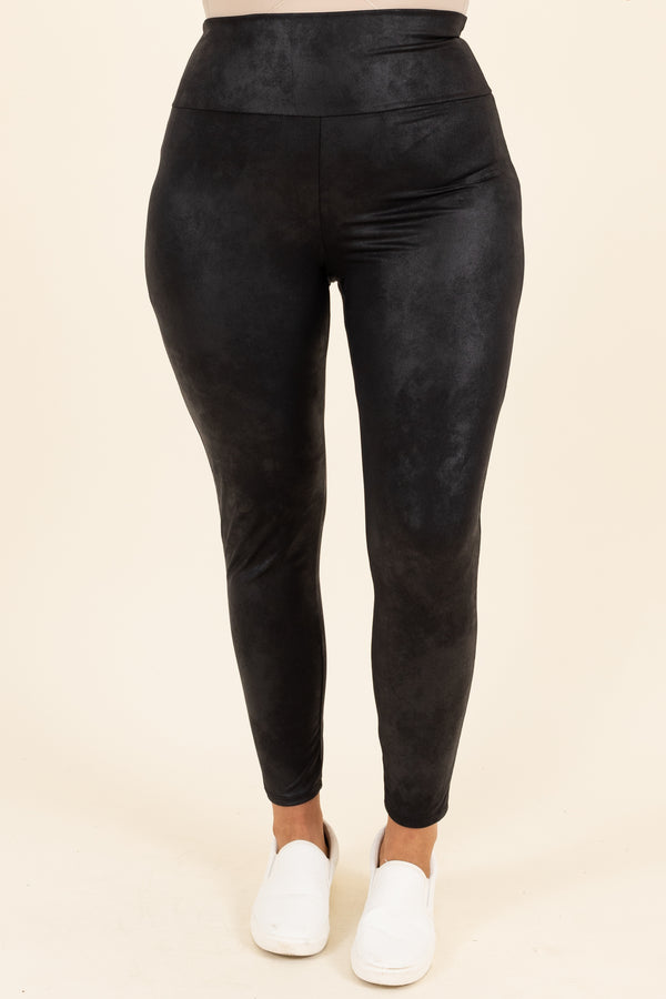 Dance With The People Leggings, Black