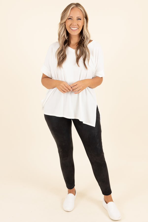 Dance With The People Leggings, Black