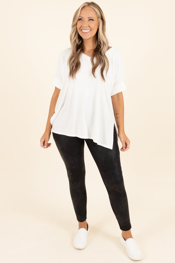 Dance With The People Leggings, Black