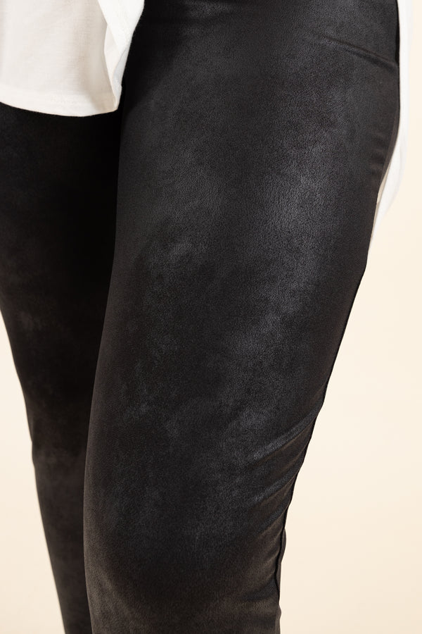 Dance With The People Leggings, Black