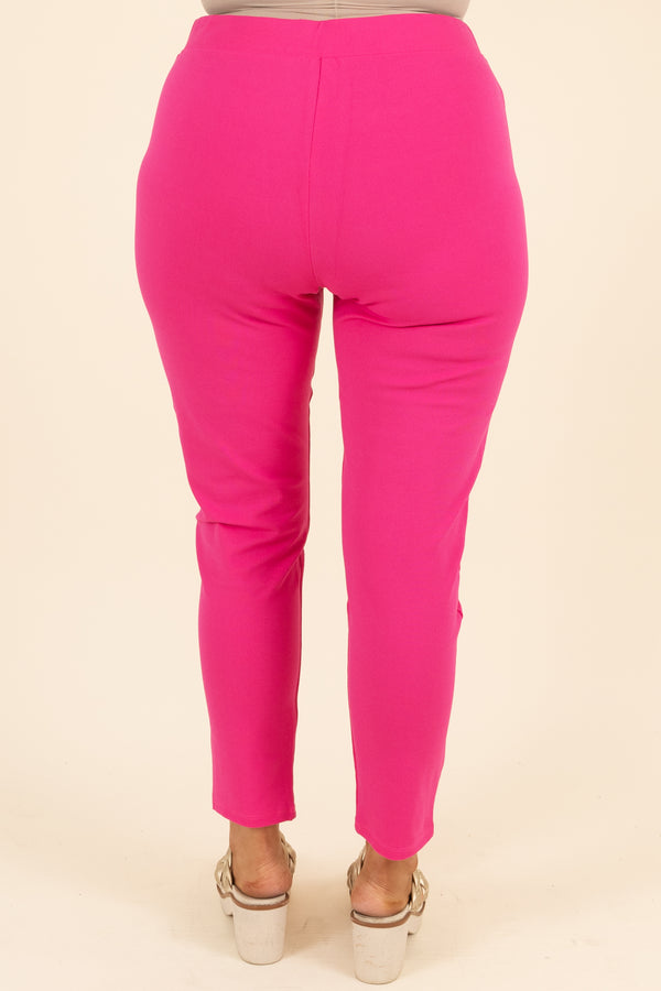 Fits Like A Glove Leggings, Hot Pink