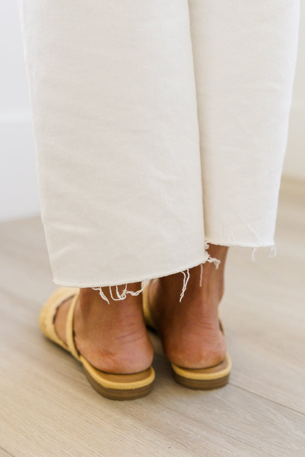 Chic Soul plus size clothing, woven pointed tow flats with strap detail 