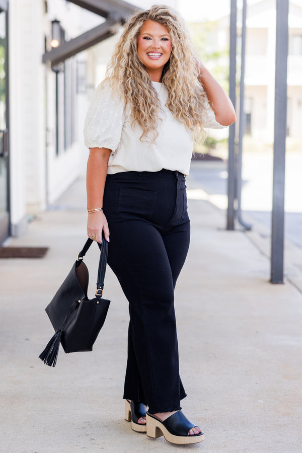 Girl On The Go Jeans, Black