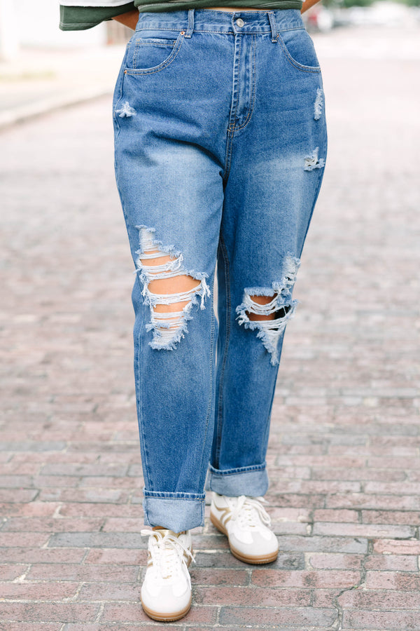 Going Up Jeans, Medium Wash
