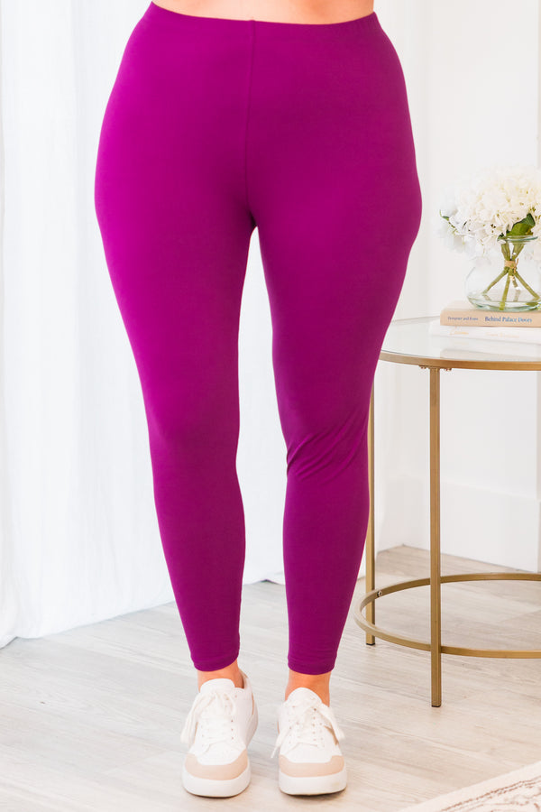 Plus Size light plum lounge set featuring a long-sleeve V-neck tunic top and matching leggings.