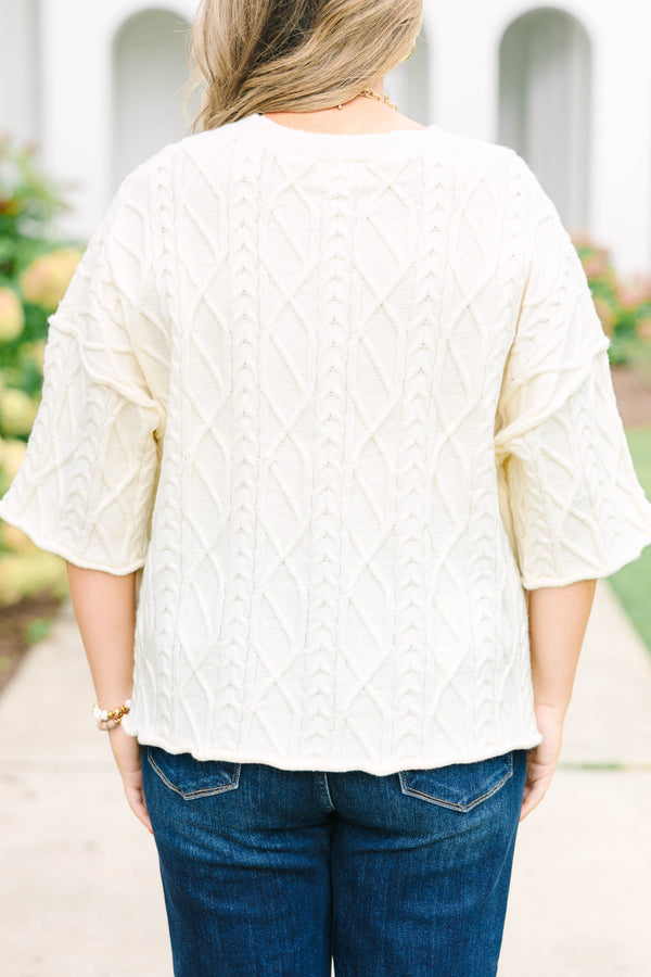 Just Like That Sweater, Ivory
