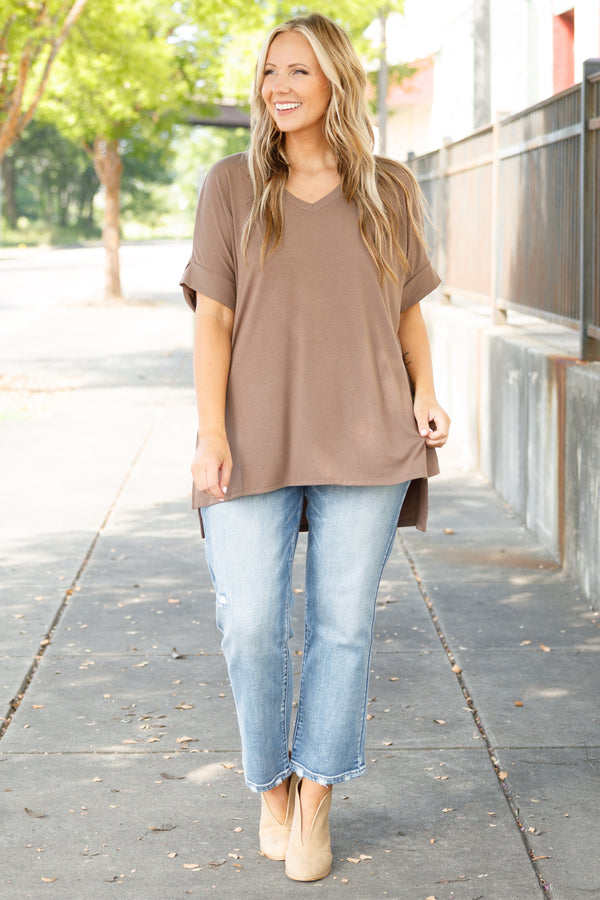 Chic Soul plus size clothing, dark wash denim mom jeans