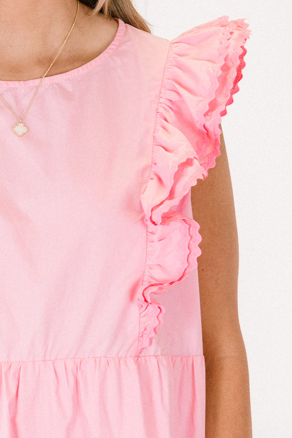 Love Is Blooming Dress, Pink