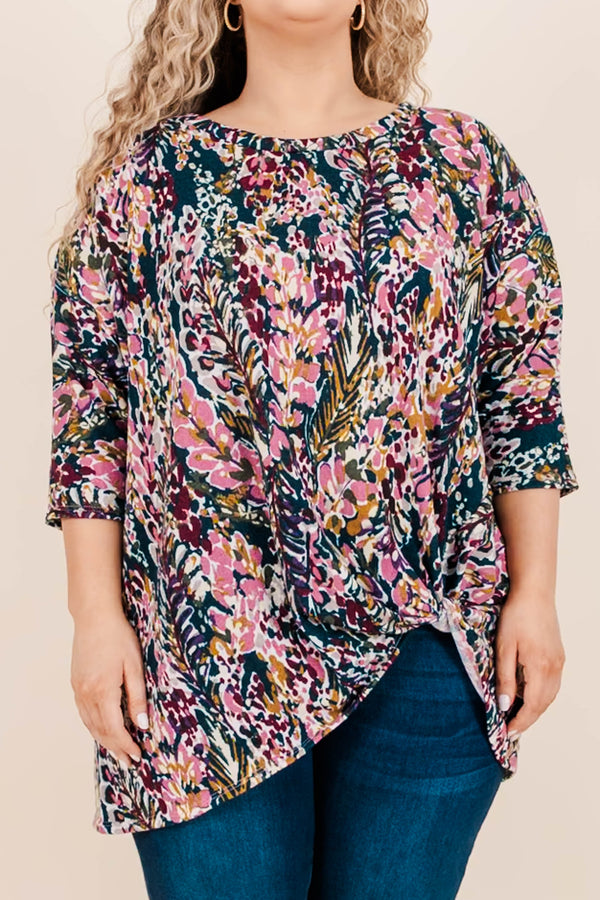 Make It Quick Tunic, Teal