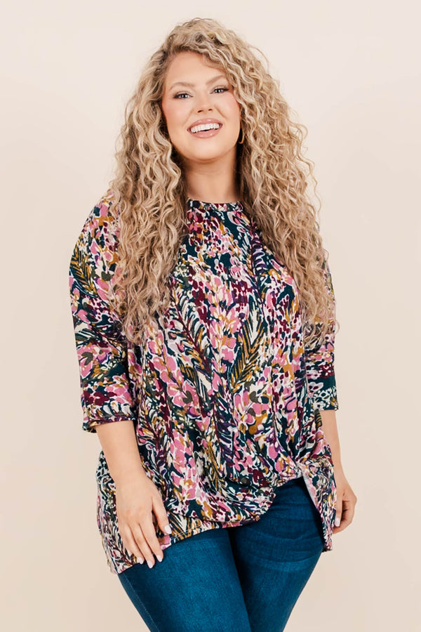 Make It Quick Tunic, Teal