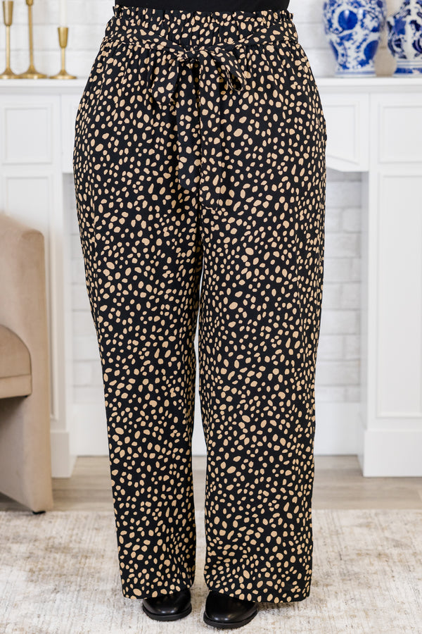 Pawsitivity is a Mindset Pants, Black