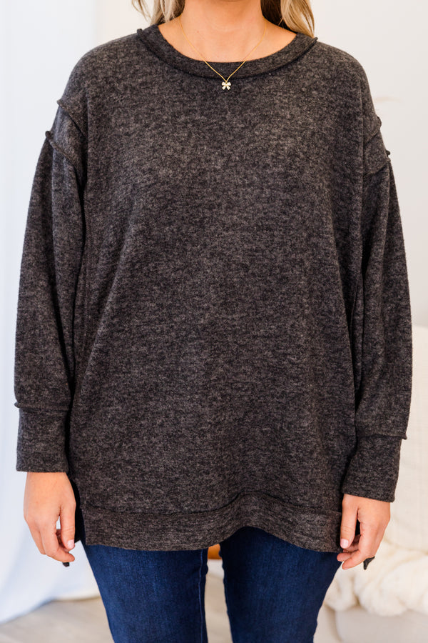 Say Hello Sweater, Black