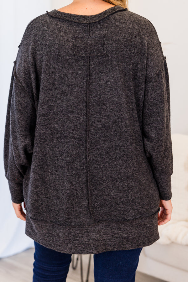 Say Hello Sweater, Black
