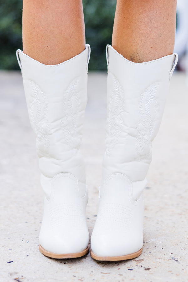 Sole Of Their Own Boots, Cream