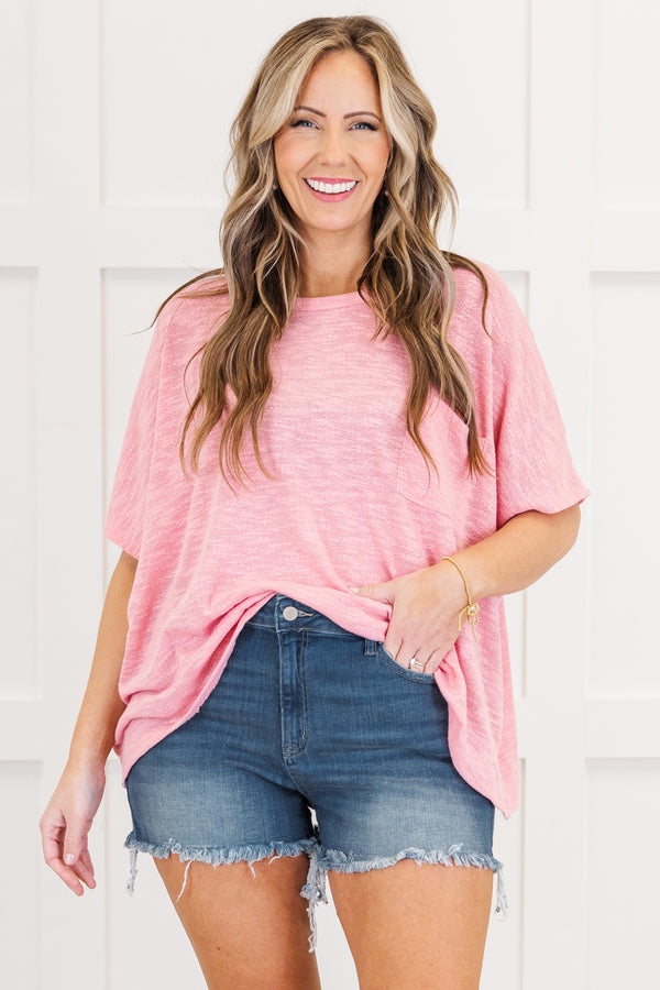 Chic Soul plus size clothing, medium wash denim cut off shorts with raw distressed hem with pockets 