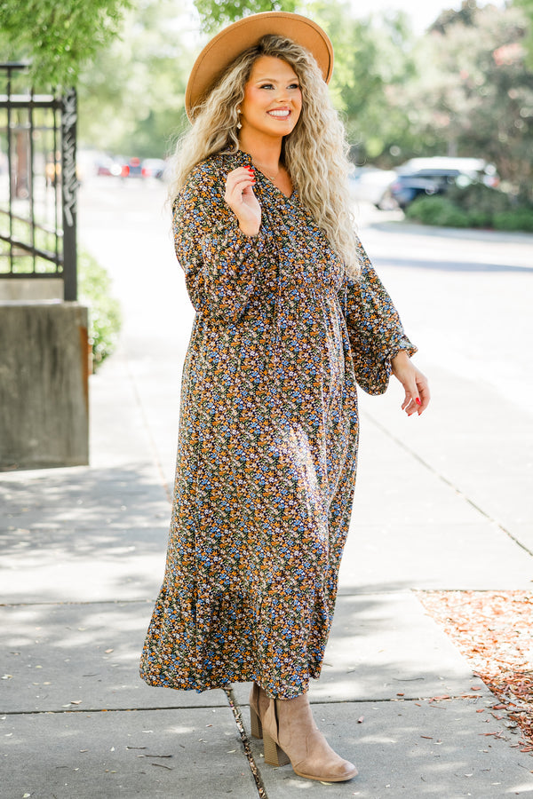 Sunny With A Chance Dress, Navy