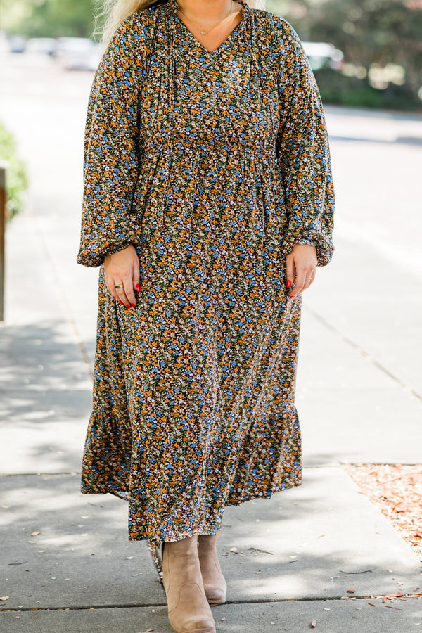 Sunny With A Chance Dress, Navy