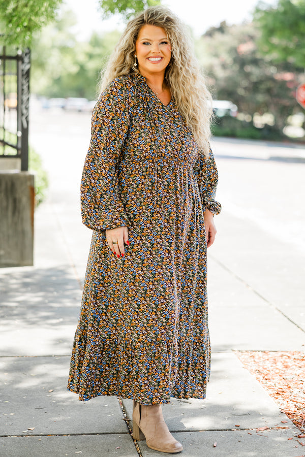 Sunny With A Chance Dress, Navy