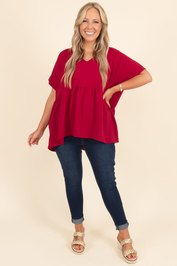 Chic Soul plus size clothing, dark wash jeggings