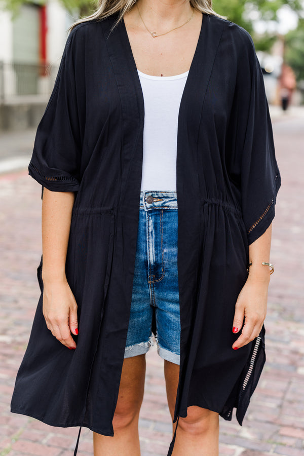 Vibrant Daze Coverup, Black