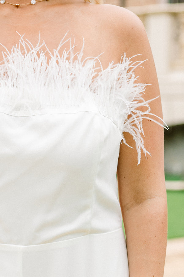 What A Charmer Jumpsuit, White