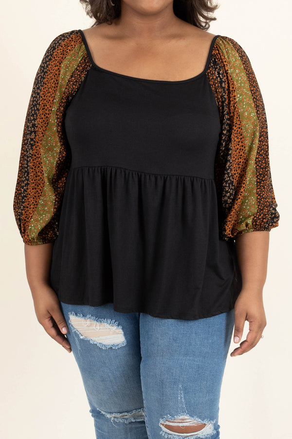 Imagine The Possibilities Top, Black