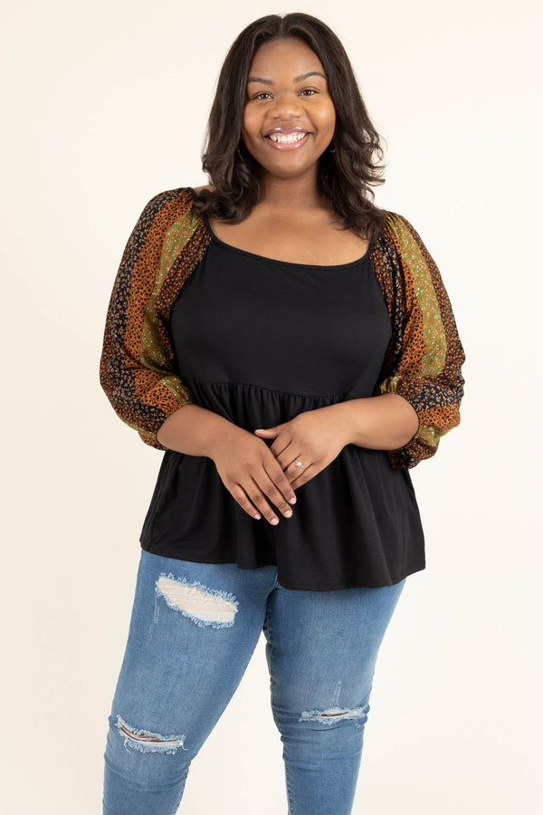 Imagine The Possibilities Top, Black