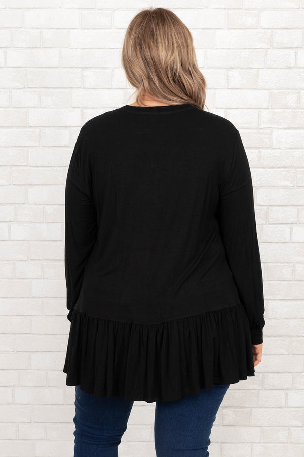 Lively Experiences Tunic, Black