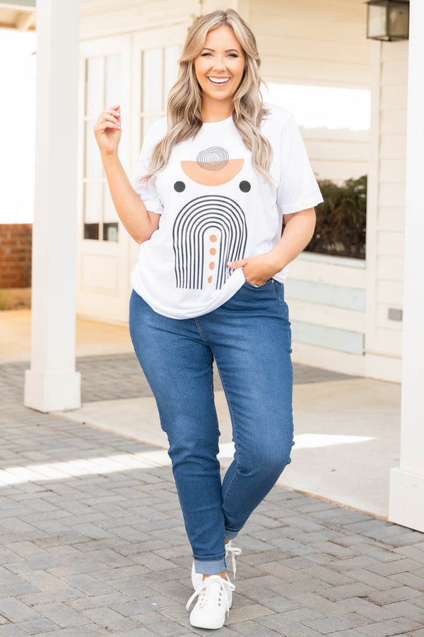Chic Soul plus size clothing, medium wash skinny jeans