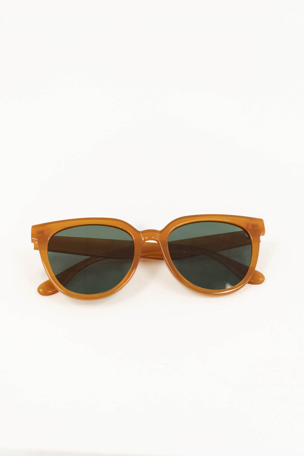 Chic Soul plus size clothing, brown sunglasses